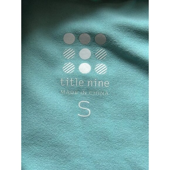 Title Nine Womens Skort Geometric Print Pull-On Skirt Green Blue Size S - Picture 3 of 6